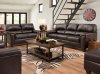 Phygia Sofa 55765 in Espresso Top Grain Leather Match by Acme