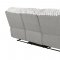 U6028 Motion Sofa & Loveseat Set in Gray Corduroy by Global