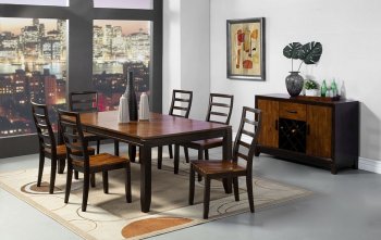 CM3151T San Isabel I Dining Table in Two-Tone w/Options [FADS-CM3151T San Isabel I]