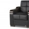 Uptown Sofa Bed in Black PU by Casamode w/Options