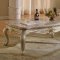 Marquee 252 Coffee Table in Pearl White w/Marble Top & Options