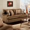 Adderley SM8460 Sofa in Brown Fabric w/Options