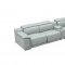 Hartley Power Motion Sofa Light Gray by Beverly Hills w/Options