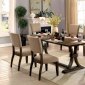 Gomeisa Dining Table CM3826T in Rustic Oak w/Options