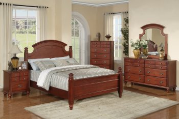 B270 Bedroom in Cherry w/Optional Casegoods [EGBS-B270]