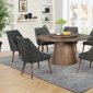 Beverly 5Pc Dinette Set 109530 in Dark Cocoa - Coaster w/Options