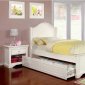 Mullan CM7943 4Pc Kids Bedroom Set in White w/Options