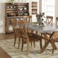 Keaton Dining Table 5Pc Set 119-CD in Honey by Liberty w/Options