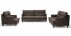 Tully Sofa Set in Brown Fabric by Wholesale Interiors