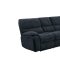 Perry Motion Sofa 601937 Dark Grey Linen-Like Fabric by Coaster