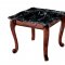 BK81C Coffee Table w/Black Faux Marble Top by American Eagle