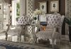 Versailles Accent Chair 52087 in Ivory Fabric by Acme w/Options