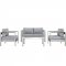 Shore Outdoor Patio Sofa 4Pc Set Choice of Color 2567 by Modway