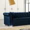 Kayla 615 Sofa in Royal Navy Velvet w/Options by Meridian