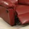 F6678 Motion Sofa in Burgundy Bonded Leather by Boss w/Options