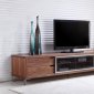 Duke TV Stand in Walnut by Casabianca