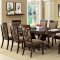 CM3663T Woodmont Dining Table in Walnut w/Optional Items