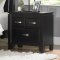 Deep Espresso Finish Contemporary Bedroom w/Optional Items