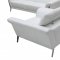 Ronen Sofa 3Pc Set in White Leather by VIG