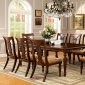 CM3880T Seymour Dining Table in Dark Oak w/Optional Items