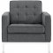 Loft EEI-2052-DOR Sofa in Gray Fabric by Modway w/Options