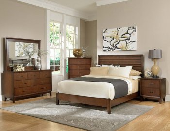 2189 Oliver Bedroom by Homelegance in Brown Cherry w/Options [HEBS-2189 Oliver]