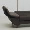 Dark Brown Fabric Modern Sofa Bed w/Optional Loveseat & Chair