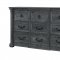 Tatum Bedroom Set 5Pc in Gray by Global w/Storage Bed