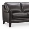 Andover Sofa & Loveseat Set in Grey Leather Italia w/Options