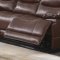 Pearson Power Reclining Sofa & Loveseat - Brown Leather