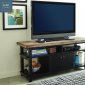 Wylder TV Stand 701062 in Brown & Black - Scott Living - Coaster