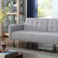 505616 Sofa Bed in Light Grey Wooven Fabric by Coaster