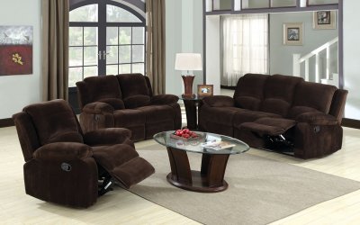 CM6555CP Canterbury Reclining Sofa in Brown Fabric w/Options