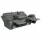 Nova Motion Sofa & Loveseat 602531 in Dark Gray by Coaster