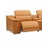 Hartley Power Motion Sectional Sofa in Camel by Beverly Hills