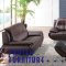 SP819BR Sofa in Brown Bonded Leather by Pantek w/Options