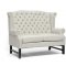 Sussex Sofa in Beige Fabric by Wholesale Interiors w/Options