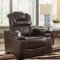 Warnerton Power Motion Sofa 75407 Chocolate by Ashley w/Options