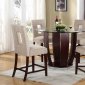 Lauren Pub Set 5Pc w/Glass Top & Optional Chairs