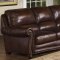 Leather Italia Tobacco James Sofa & Loveseat Set w/Options