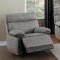 Barilotto Power Recliner Sofa 9920RF in Gray by Homelegance