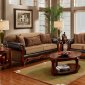 10301 Sofa in Mocha Chenille Fabric w/Options