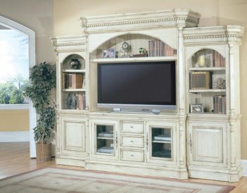 Antique Style Cream Finish Contemporary Westminster Estate Wall [PHWU-WESTMINSTER]