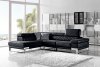 1263 Arden Sectional Sofa in Black Fabric by VIG