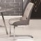 D849DT Dining Table in Gray by Global w/Optional D1119DC Chairs