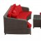 Monterey Outdoor Patio Sofa 4Pc Set Choice of Color by Modway