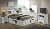 G3190B Bedroom in Pure White by Glory Furniture w/Storage Bed