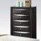 14340 Ireland Bedroom in Black by Acme w/Options