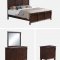 Buckingham Bedroom 5Pc Set in Antique Brown by Global