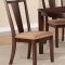 104591 Antonia Dining Table by Coaster in Cappuccino w/Options